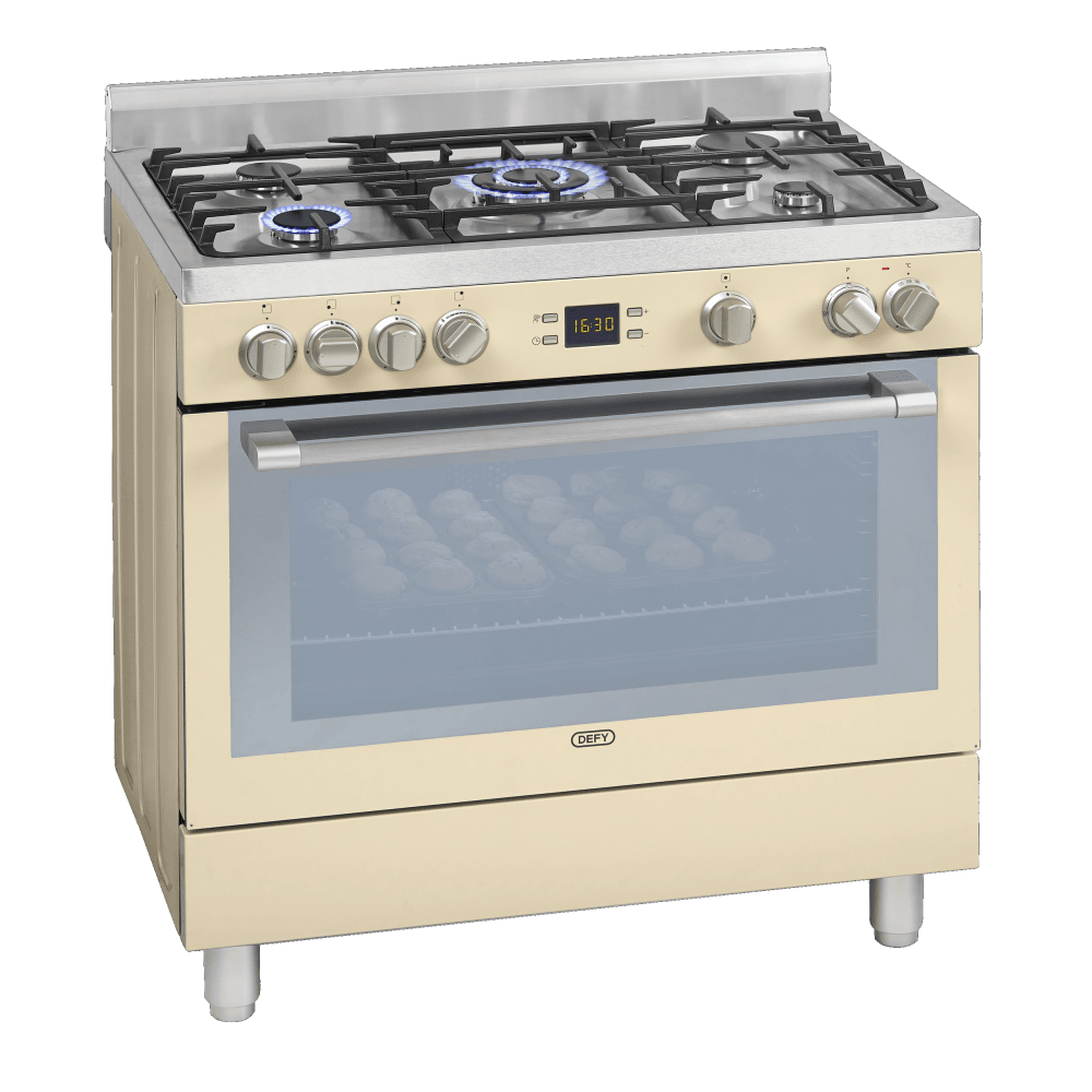 defy freestanding gas stove
