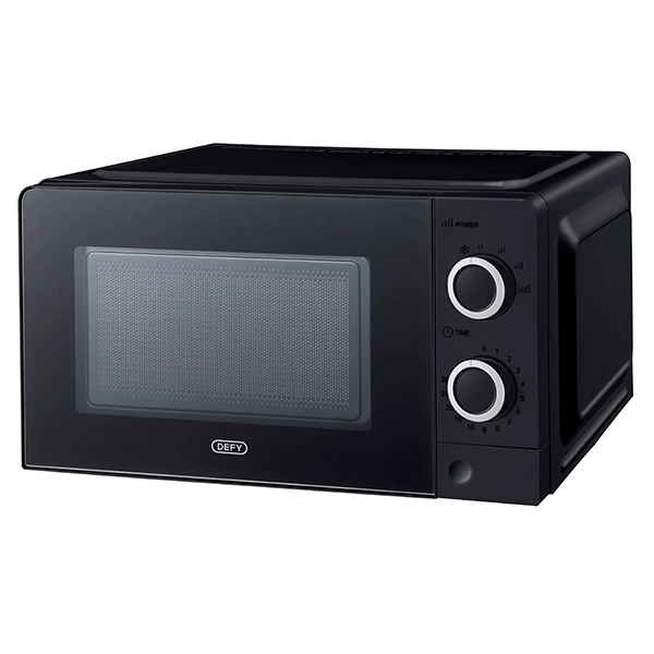 Defy 20L Black Manual Microwave Oven - Nationwide Delivery