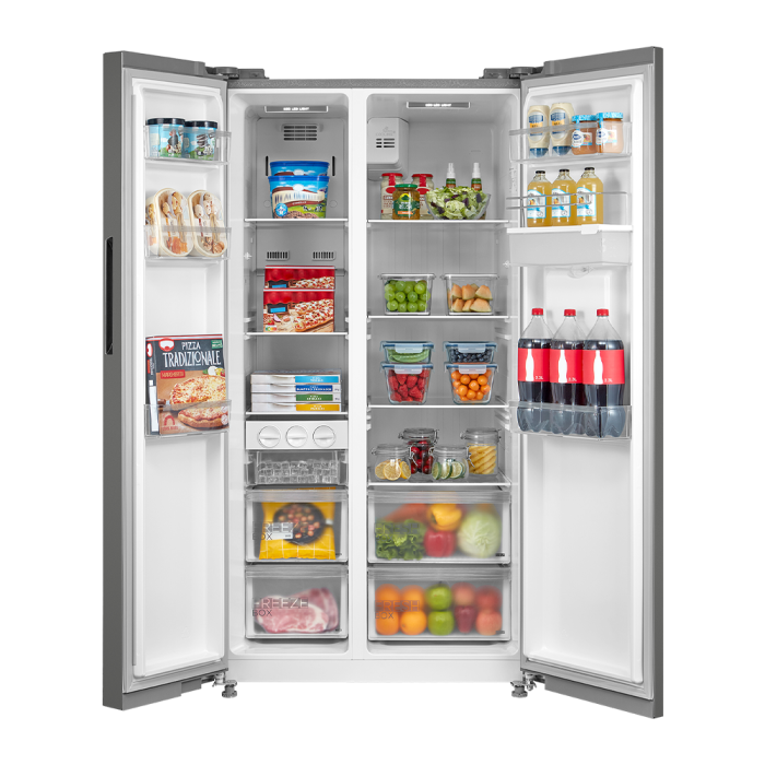 Midea 513L Inverter Side by Side Fridge (Stainless-Steel) - HC-689WEN(ESN)-S - Image 3