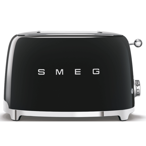 Smeg 2 Slice Toaster Black