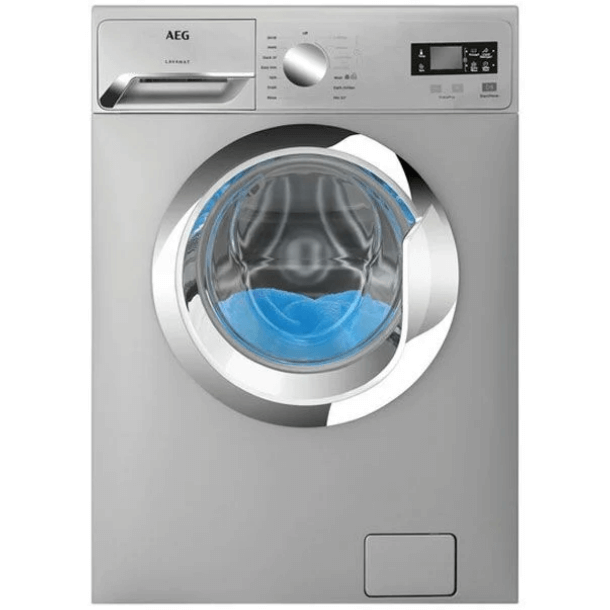 AEG 8kg Silver Front Loader Washing Machine Bargains