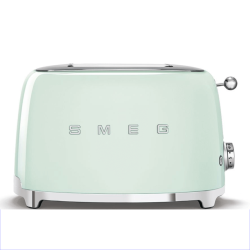 Smeg Pastel Green 50's Retro Style 2 Slice Toaster