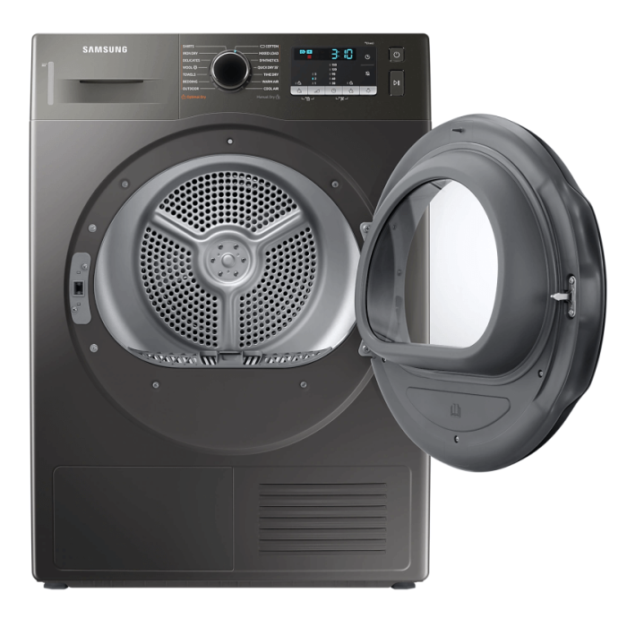 Samsung 8kg Tumble Dryer with Heat Pump Technology and Sensor Drying DV80TA020AN - Image 2
