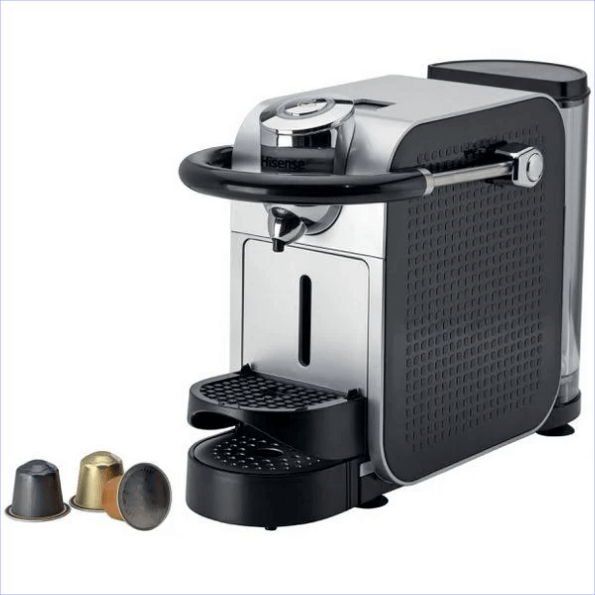 Hisense HCM20CDSL Silver Capsule Coffee Machine