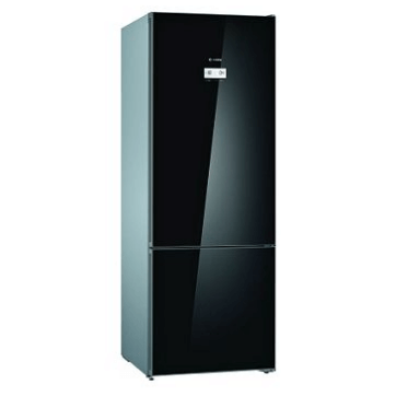 Bosch 559L Glass door Bottom Freezer Fridge Serie 6 Black KGN56LB30U