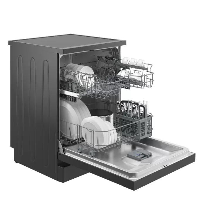 Defy 13 Place Manhattan Grey Dishwasher DDW242 - Image 2