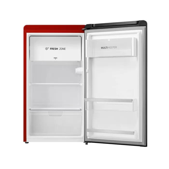 Hisense Red Bar Fridge H125RREC Open