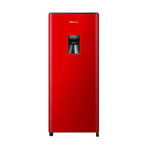 Hisense-Red-One-Door-Refrigerator-With-Water-Dispenser-H235RRE-WD Front