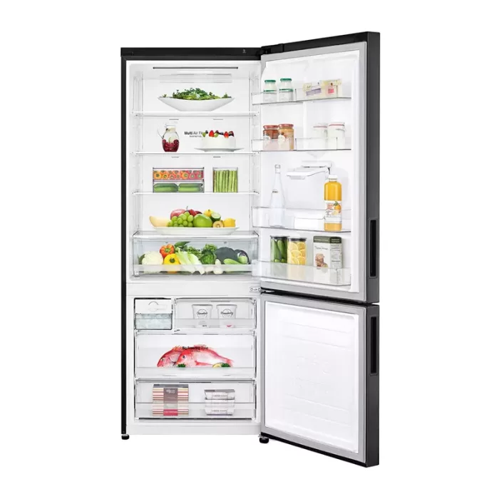 LG 446L Combi Fridge Black Inverter GC-F569NQHM.AMCQESA