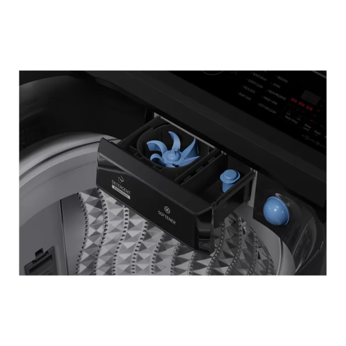 Samsung 15Kg Top Loader Washing Machine - Black Caviar - Image 3