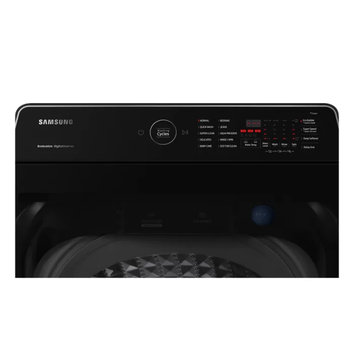 Samsung 15Kg Top Loader Washing Machine - Black Caviar - Image 2