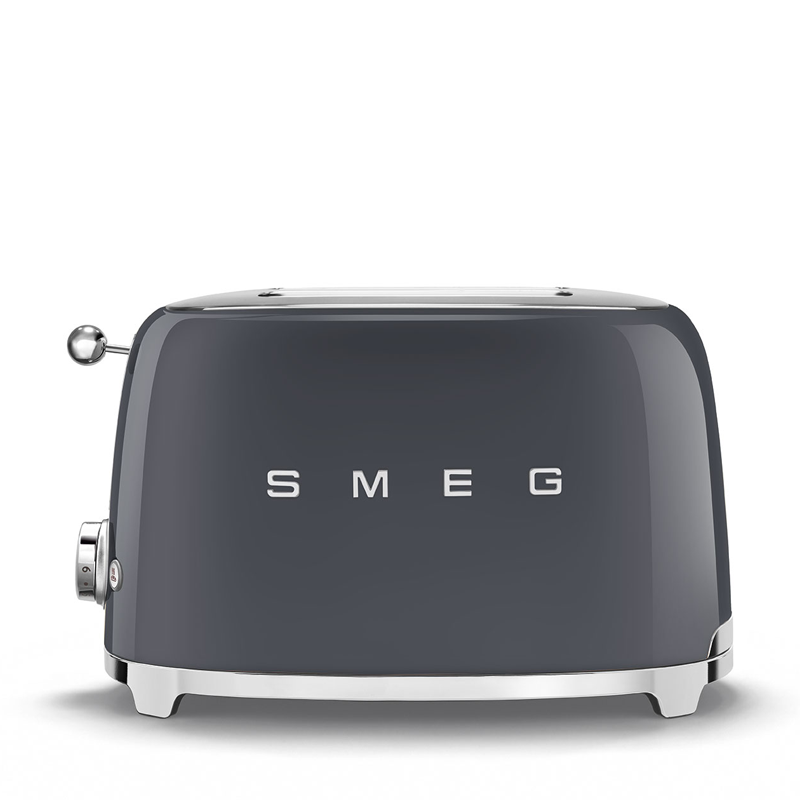 Smeg Slate Grey 2 Slice Toaster TSF01GRSA