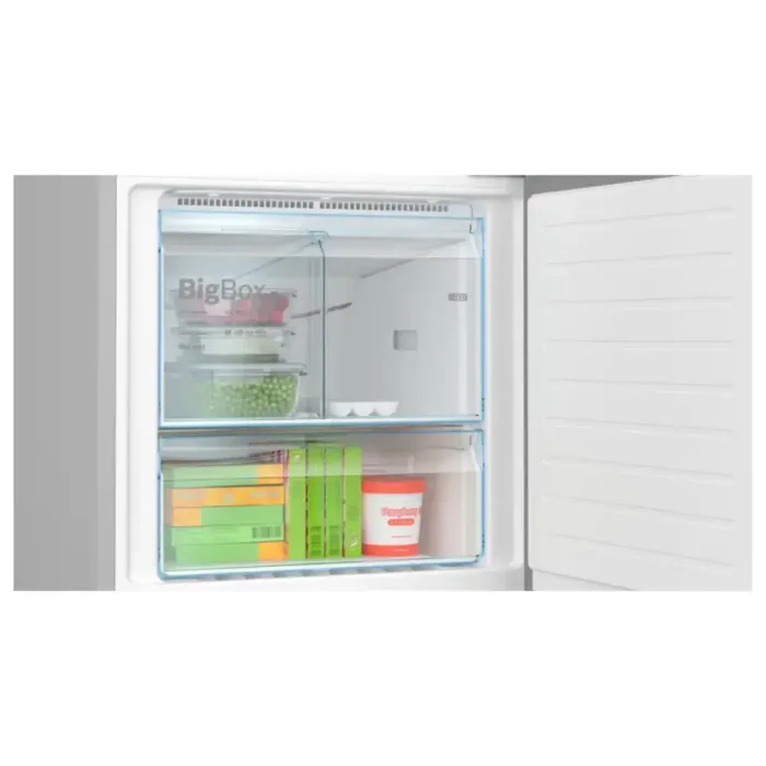 Bosch 480L Bottom Freezer Fridge Serie 4 Stainless Steel KGN55VI20Z - Image 4