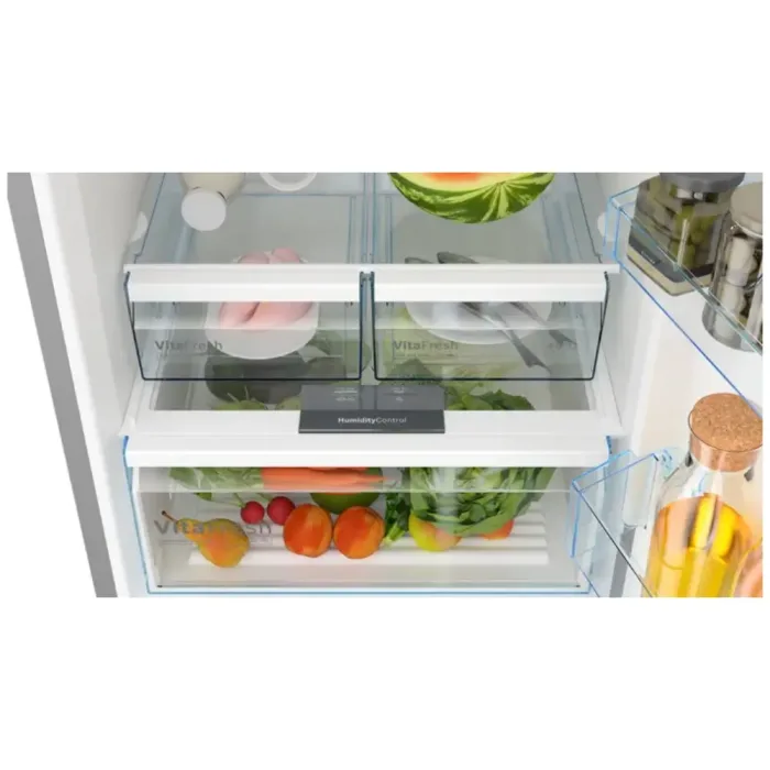 Bosch 480L Bottom Freezer Fridge Serie 4 Stainless Steel KGN55VI20Z - Image 5