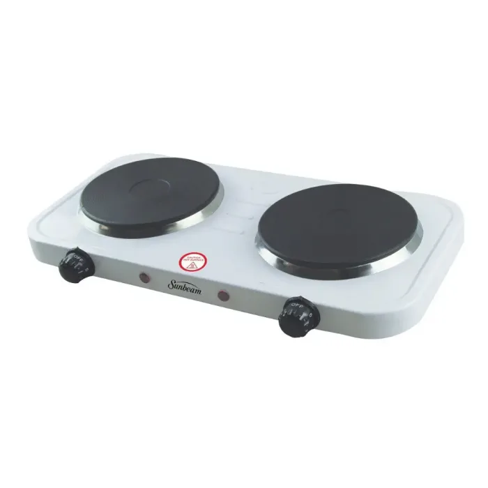 Sunbeam Double Solid Hotplate White SDS-250A