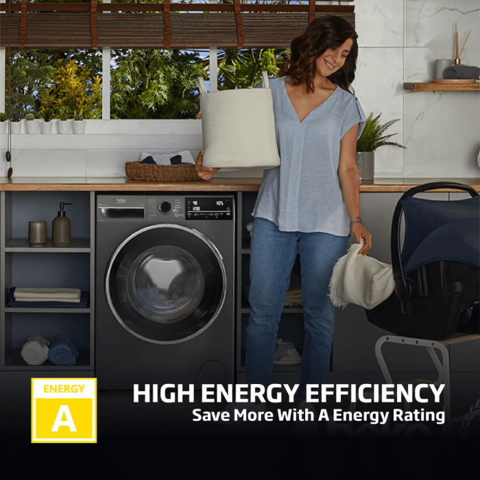 Beko Washer/Dryer 10kg/6kg BWD200 - Image 3