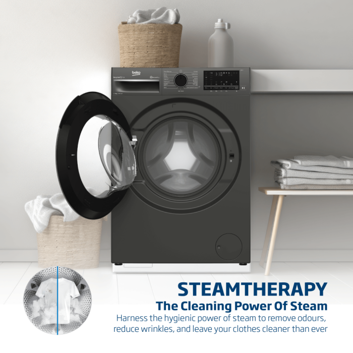 Beko Washer/Dryer 10kg/6kg BWD200 - Image 5