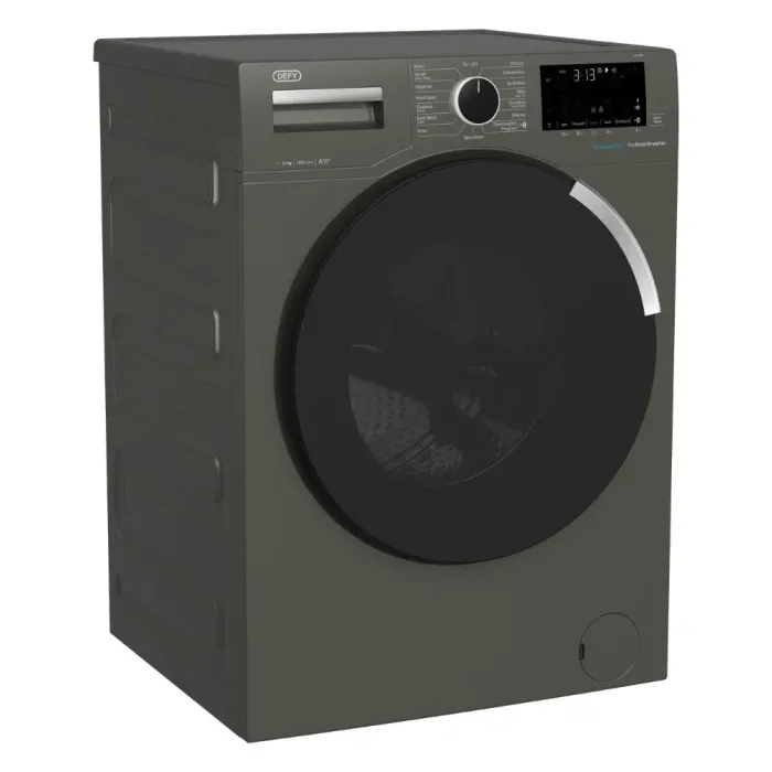 Defy 12kg Steam Cure Front Loader Manhattan Grey DAW388 - Image 2