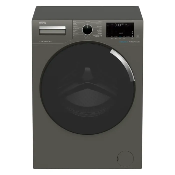 Defy 12kg Steam Cure Front Loader Manhattan Grey DAW388