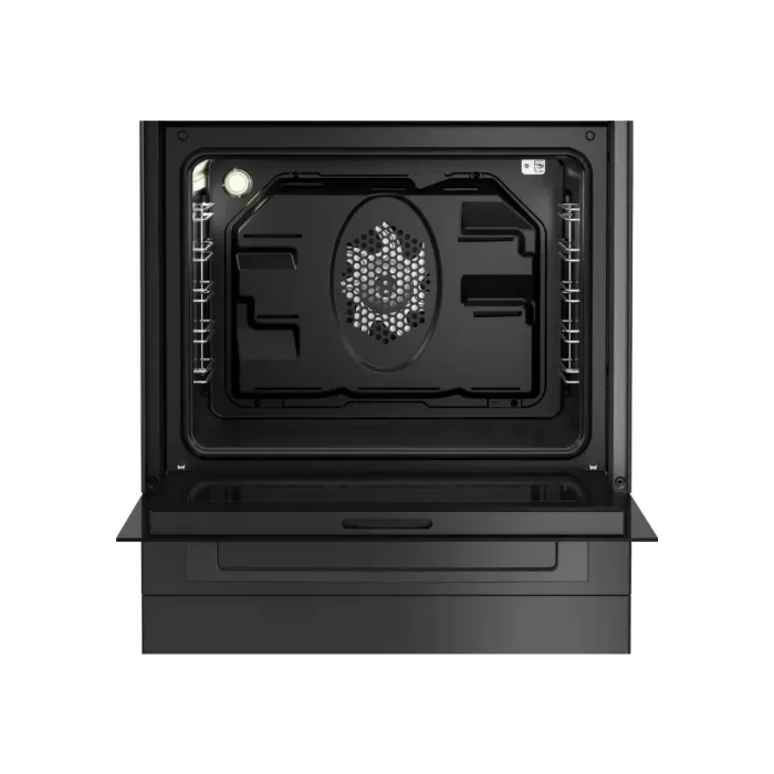 Beko 60cm Anthracite Multifunction Gas on Glass Stove - FVM81430DA - Image 4