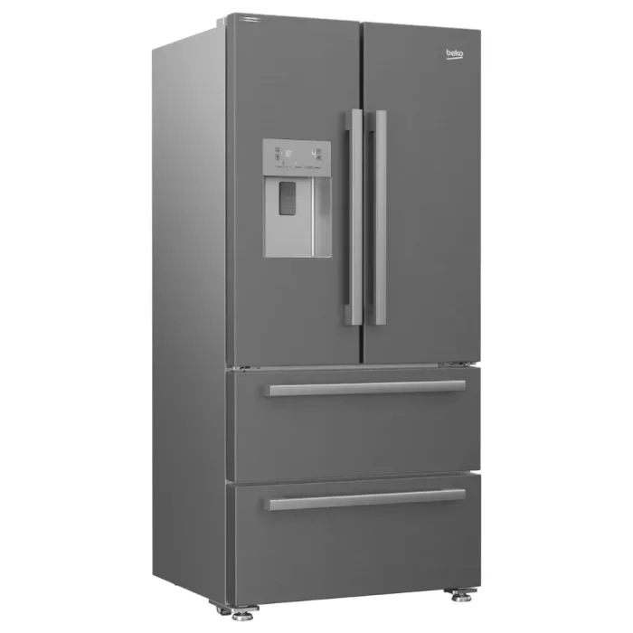 Beko 84cm French Door Fridge/Freezer GNE60532DX - Image 2