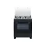 Obac 76cm Black Full Gas Stove OB760GS
