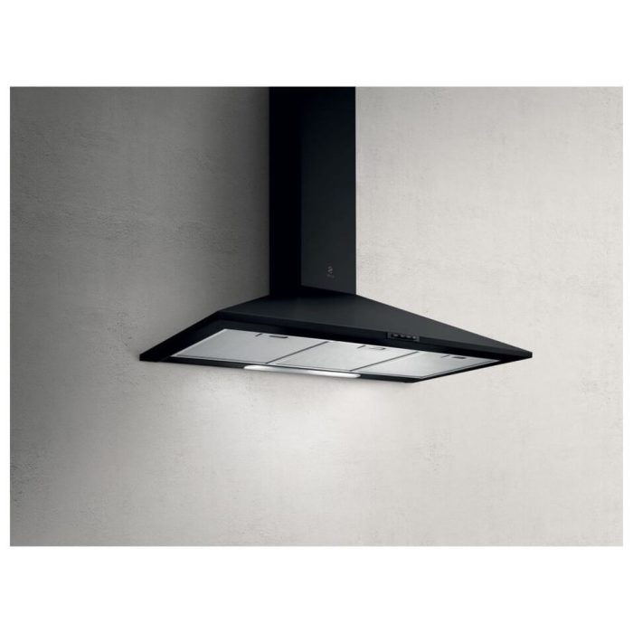 Elica 90cm Chimney Extractor Black 10/MISSY90BLK - Image 2