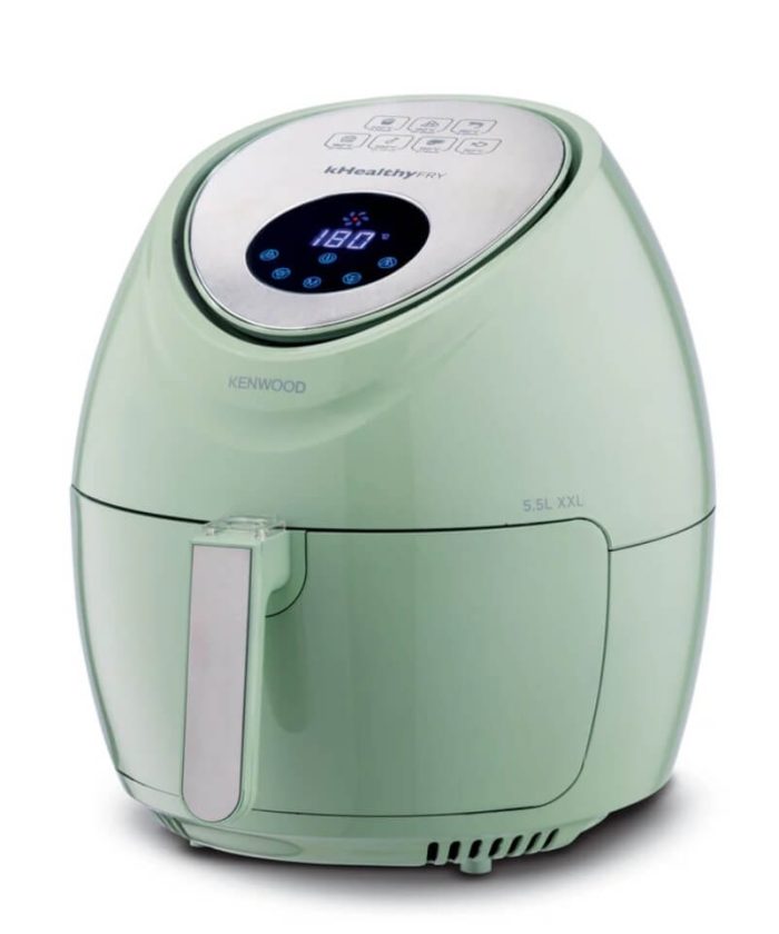 Kenwood Air Fryer Healthy 5.5L Digital Green HFP50.000GR