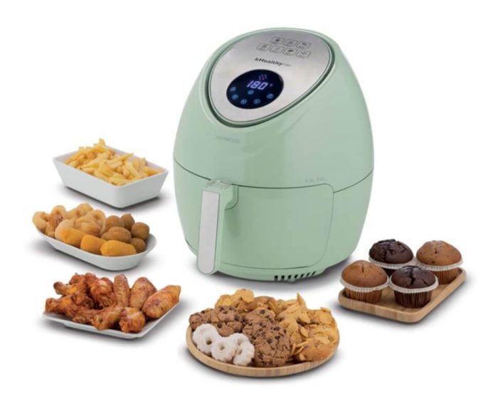 Kenwood Air Fryer Healthy 5.5L Digital Green HFP50.000GR - Image 2