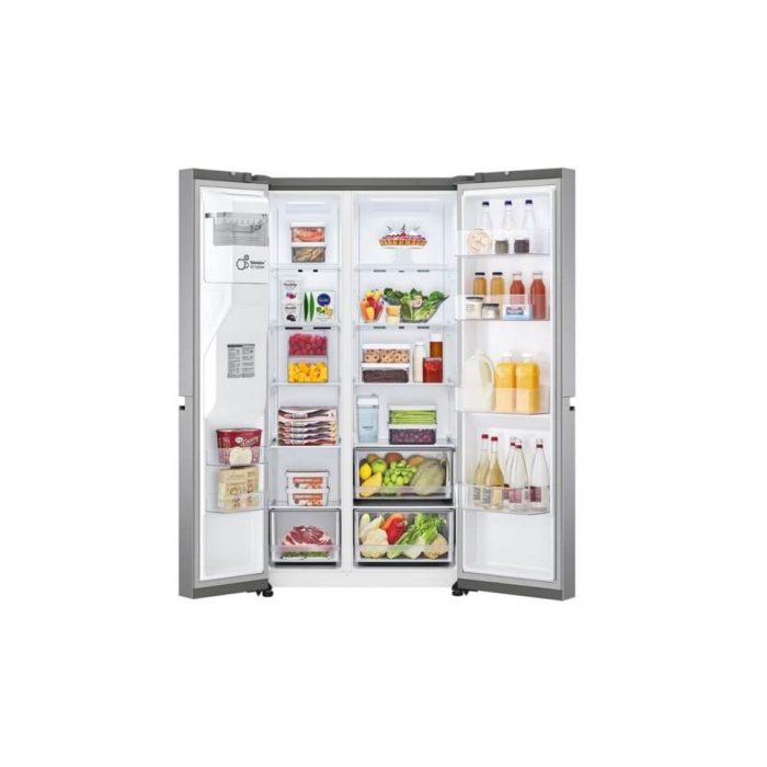 LG 617L Side by Side Fridge Water & Ice Dispenser GC-L257SLXL - Image 2