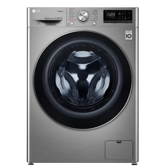 LG 8.5kg Stone Silver Front Loader Washing Machine - F2V5GYP2TE.APTQESA