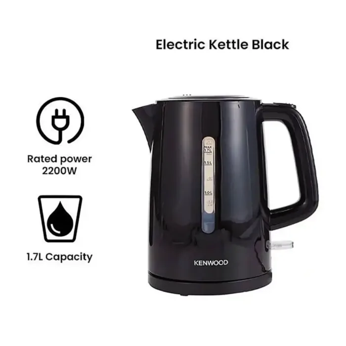 Kenwood Cordless Kettle 1.7L Black ZJP00.000BK - Image 3