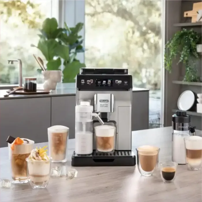 Delonghi Eletta Explore Hot & Cold Bean to Cup Coffee Machine ECAM450.65.S - Image 2