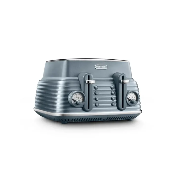 DeLonghi Scultura Selections 4 Slice Toaster Mineral Blue CTZS4003.AZ - Image 2