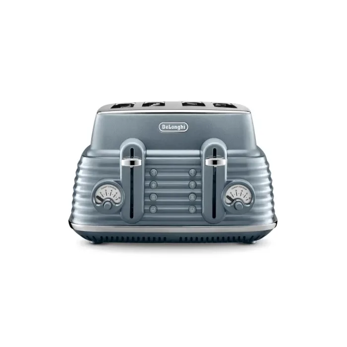 DeLonghi Scultura Selections 4 Slice Toaster Mineral Blue CTZS4003.AZ