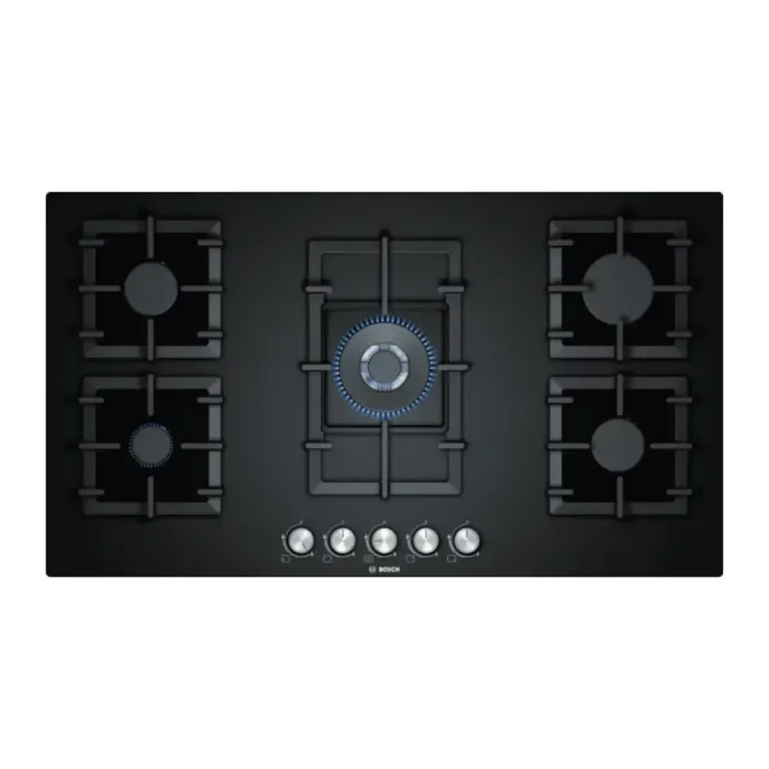 Bosch Series 6 Gas Hob 90cm Tempered Glass PPQ9B6O90M