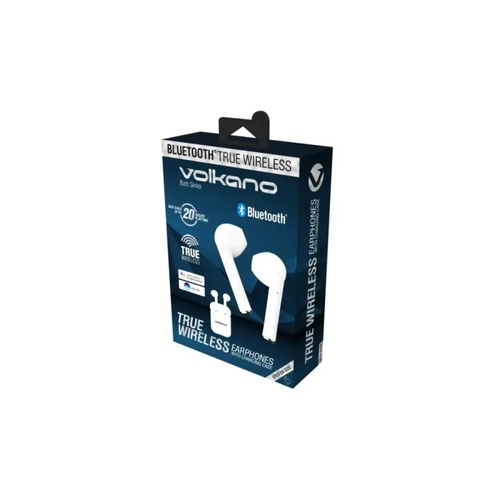 Volkano Buds Series TWS Silicone White VK-1127-WT - Image 2