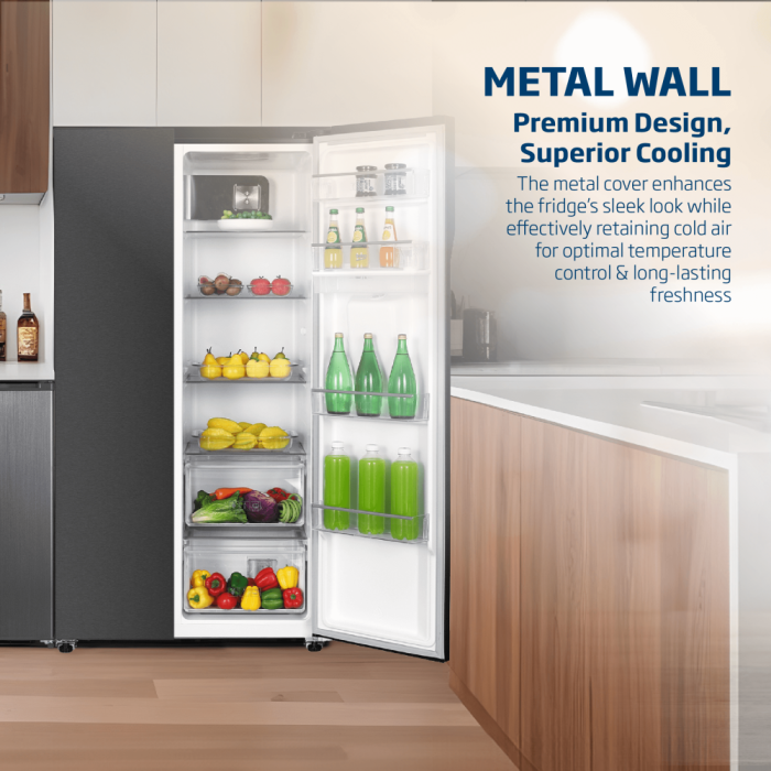 Beko 91cm Fridge Freezer GNO532B - Image 6
