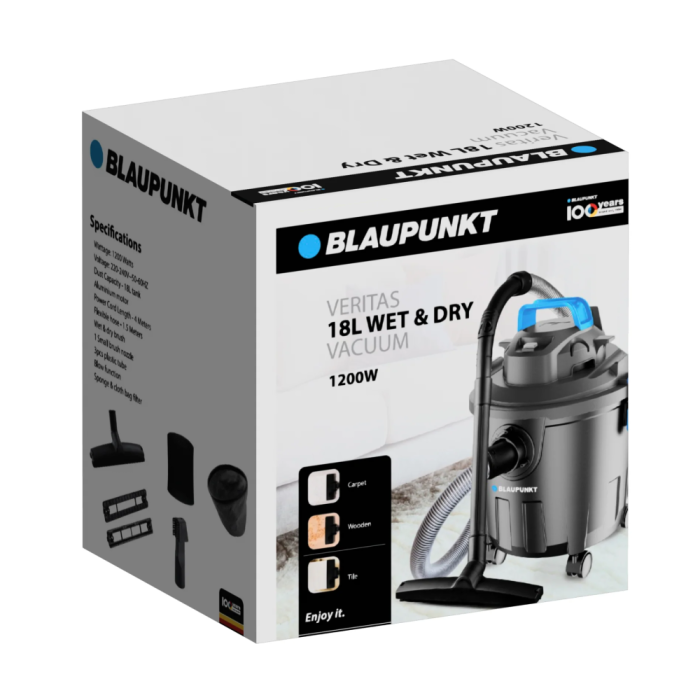 Blaupunkt Veritas 18L Wet & Dry Vacuum BVA100 - Image 3