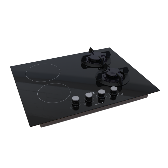 Defy Dual Gas/Electric Hob 600 DHG606 - Image 2