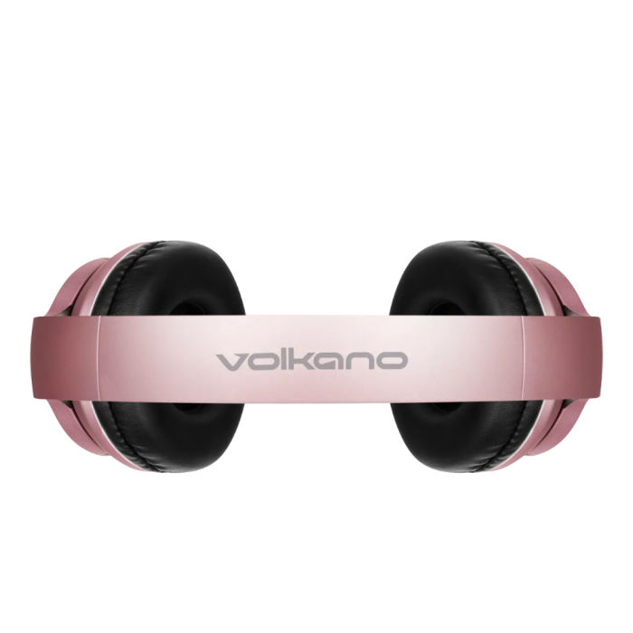 Volkano Bluetooth Rose Gold Headphones VK-2024-RG - Image 4