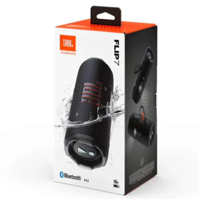 JBL Flip 7 Portable BT Speaker - Black CON000458 - Image 5
