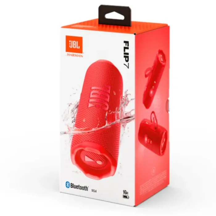 JBL Flip 7 Portable BT Speaker - Red CON000463 - Image 5