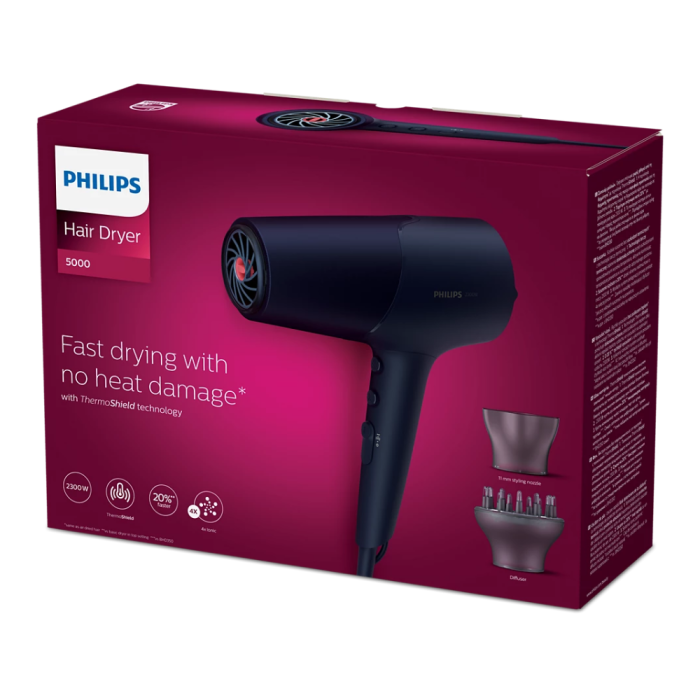 Philips 5000 Series 2300W Hair Dryer BHD510/00 - Image 4