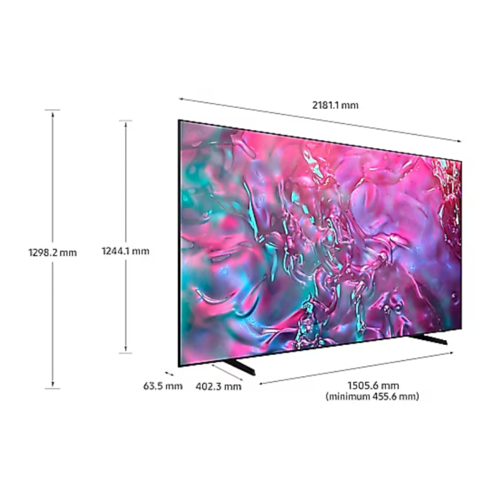 Samsung 98" Crystal UHD 4K Tizen OS Smart TV UA98DU9000KXXA - Image 4