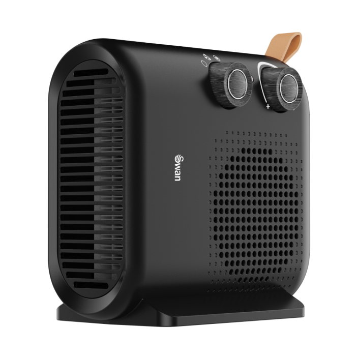 Swan Stealth Black Heater Vertical / Horizontal SFH29B