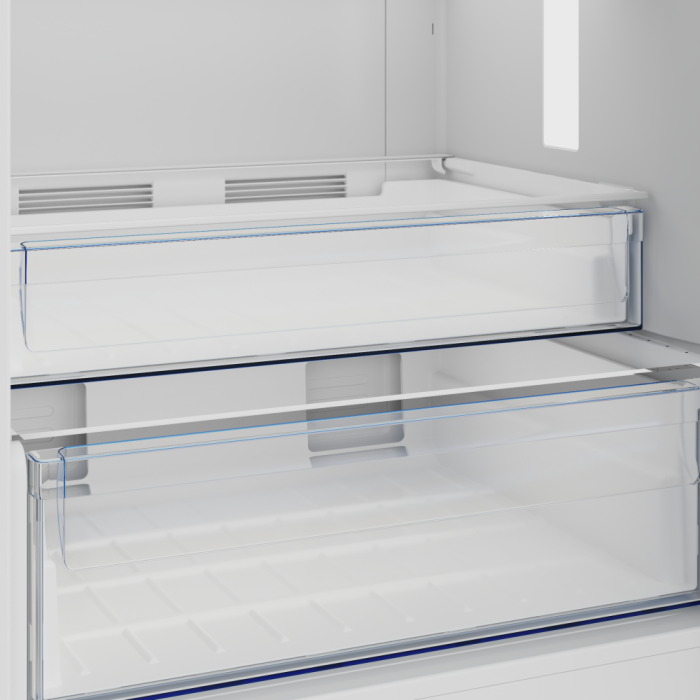 Defy Naturelight 450L Grey Combi Fridge - DAC705 - Image 7