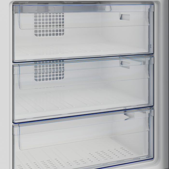 Defy Naturelight 450L Grey Combi Fridge - DAC705 - Image 10