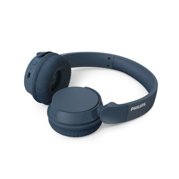 Philips TAH4209 BT On Ear Headphone with Mic (Blue) - CON000721 - Image 4