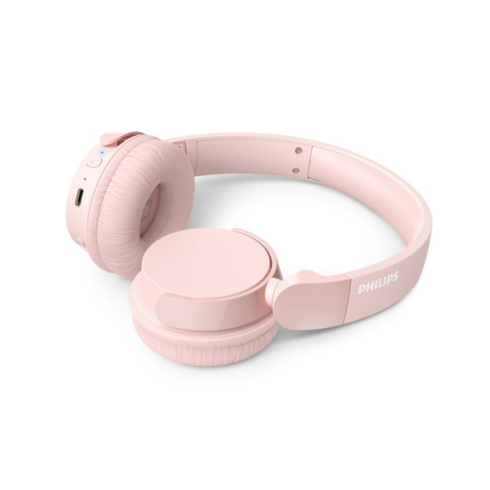 Philips TAH4209 BT On Ear Headphone with Mic (Pink) - CON000722 - Image 4
